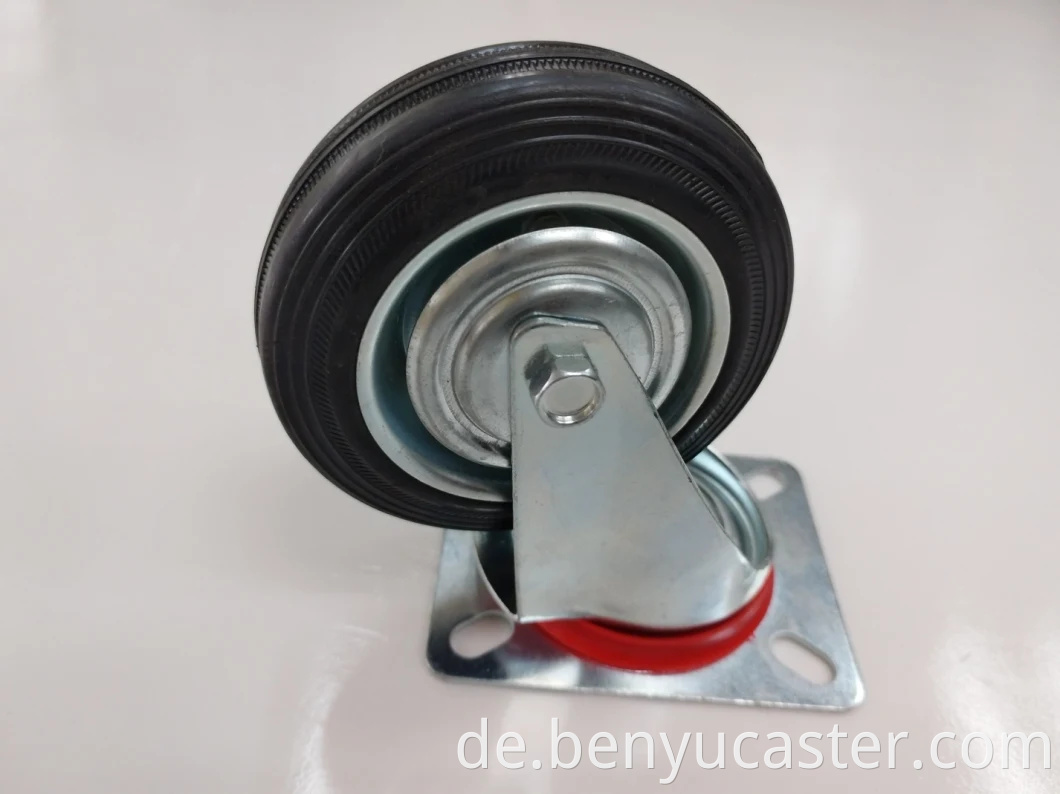 3-8 "Industrial Casters Rad mit Gummi-PVC-TPU-Nylon TPR PU in China mit ODM OEM-Herstellung